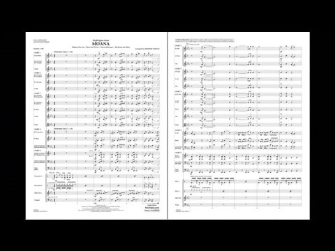 Highlights from Moana arranged by Johnnie Vinson