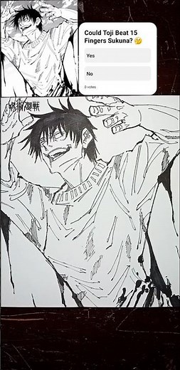 Manga Drawing Toji Fushiguro, Reborn | Jujutsu Kaisen | 🧬 #jjk #art #toji