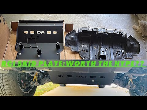 RCI Skid Plate Install with Factory Bumper! Very Detailed!