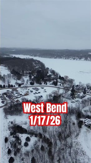 Nuckleheadz 1/17/26 Drone by Watch Williams Media 🧊🦆🎣 #drone #westbend #littlecedar #icefishing