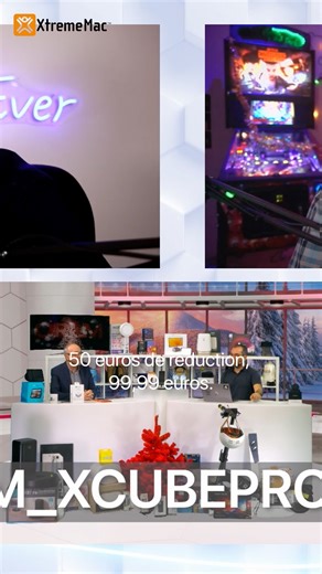 XtremeMac l’accessoiriste historique du monde Apple est notre partenaire sur l’épisode 496 d’#ORLMac ! On vous présente à cette occasion le X-Cube Pro avec 50 € de réduction ! Le lien d’XtremeMac : https://shop.xtrememac.com/fr (avec le code ORLM_XCUBEPRO) Lien de l’émission : https://youtu.be/r4r8wF0k4XY N'oubliez pas de nous suivre pour ne rien louper ! #Noël #ORLM #podcast #tech | On refait le Mac