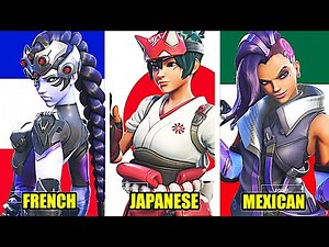 Overwatch 2 - Heroes Speak Their Native Languages