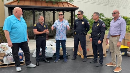 Mobile Mike and law enforcement agencies from across Broward & Miami-Dade are still hard at work collecting supplies for those impacted by Hurricane Melissa. If you are able to give back, stop by the Shops at Pembroke Gardens today until 10PM. NEEDED ITEMS INCLUDE: ✅ Tarps ✅ Nutrition Drinks for Seniors ✅ Mattresses & Cots ✅ Flashlights ✅ Blankets & Sheets ✅ Batteries ✅ Large Trash Bags ✅ Hygiene Kits ✅ Water Filters & Purification Tablets ✅ Baby Diapers & Wipes ✅ Mobile Devices & Chargers ✅ Fir