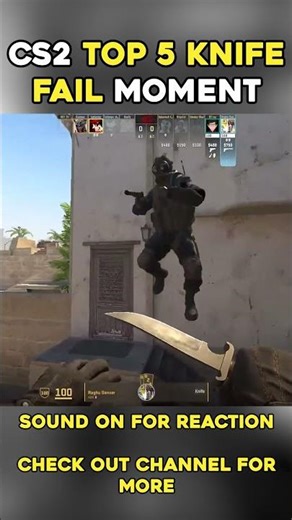 Top 5 CS2 Knife Fail Moments