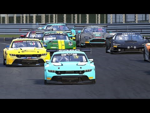 ACC|Mustang GT3|Nurburgring GP Competition Race|Moza R3 + Alien Mods Load Cell Kit