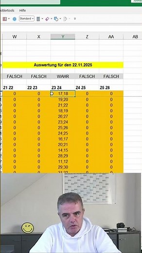 „6er-Killer 🔪 Zwillinge bei 3+4! 🧨 Excel zeigt: Explosives Lotto-Gift am 22.11.“ #shorts #lotto