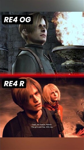 OG Leon & New Leon One Liners - Leon S. Kennedy Evolution | Resident Evil 4 #residentevil #re4