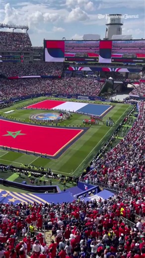Hear France's national anthem at Boston Stadium before World Cup match
