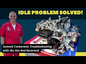 How to Troubleshoot a Summit Carburetor with Lean Idle Problem