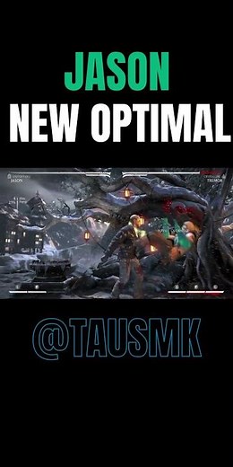 MKX | NEW JASON OPTIMAL! | 50% 1-Bar | Mortal Kombat X Tutorial 2025 #fgc #combos #jason #mkx #taus