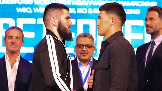 Dmitry Bivol vs. Artur Beterbiev: Eddie Hearn names the fighter he thinks is the favourite ahead of blockbuster clash | DAZN News US