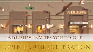 Join Adler's November 2-4 for our Open House Celebration. Storewide savings in all departments, fun, food and daily door prizes. | Adler's