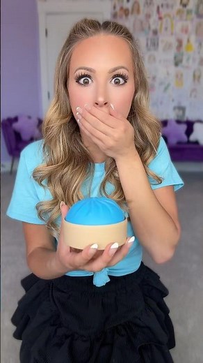 DUMPLING COLOR SURPRISE 🤭🌈 #dumplings #viral #satisfying #trending #fun #squishy #colors #tiktok