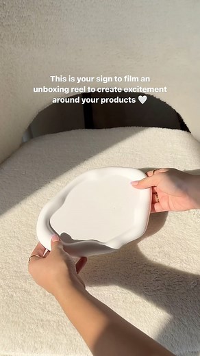 WE GET CONTENT on Instagram: "Unboxing videos are a fun way to give potential customers a close-up view of a product, helping them feel more confident about purchasing from you When done right, it can spark excitement and anticipation around a product leading to a boost in interest and sales 👏 If your product doesn’t necessarily solve a problem, the unboxing experience should be an absolute treat – something your customers can’t wait for every single time. It’ll get them pumped to receive packa