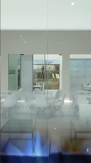 Pilkington 𝗣𝘆𝗿𝗼𝘀𝘁𝗼𝗽® Line at Glasstec 2024 #glass #fireprotection #fireresistant #interiordesign