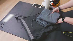 Watch the drawstring backpack on Amazon Live