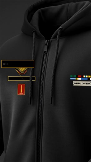 117K views | Military Zipper Hoodie Collection combines modern design with timeless discipline — Engineered with precision and inspired by regimental pride. Each piece features insignia detailing, functional comfort, and the confidence of a uniform — reimagined for everyday wear. | Deployed.store | Facebook
