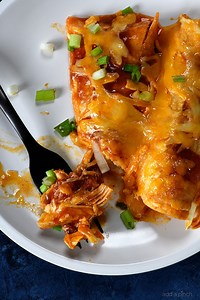 Buffalo Chicken Enchiladas Recipe