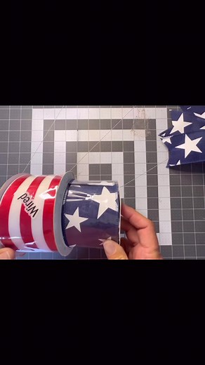 164 reactions · 37 shares | Let’s craft this easy American flag ribbon wreath together. Perfect for the 4th of July holiday ❤️#holliehobbies#patriotic#ribbonwreath#americanflag#wreaths | Hollie Hobbies | Facebook