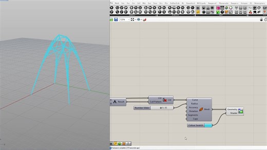 #Grasshopper#Firefly#Kangaroo 手势与压力传感控制生成