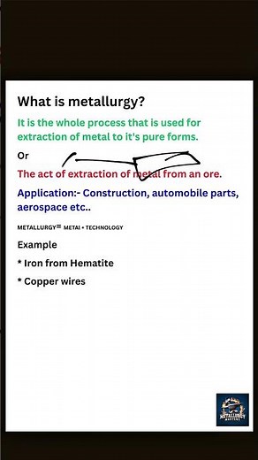 What is metallurgy? Easy way to understand metallurgy//