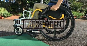 OX ENGINEERING 着脱式フロントホイール「CROSSWHEEL」 – 車いすのプロショップ「イフ」