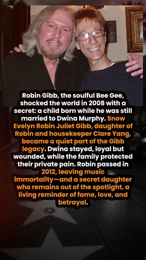Robin Gibb’s Secret Love Child — And the Scandal That Haunted the Bee Gees #shorts
