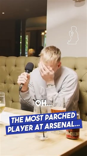 15K views · 43 reactions | The most parched player at Arsenal...  | That Peter Crouch Podcast | Facebook