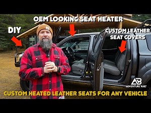Why Didn’t I Do This Sooner? DIY Amazon Heated Leather Seats for ANY Car or Truck | EKR Covers