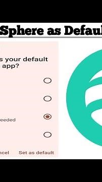 How to Set Jio Sphere as Your Default Browser | Quick Guide 2024