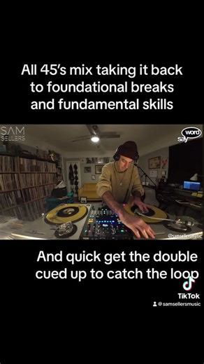 🍩 All 45s mix now live on my channel 📺 #vinyldj #turntablism #beatjuggle #recordcollection #hiphop