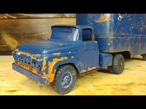 1950's Tonka Allied Moving Truck Restoration