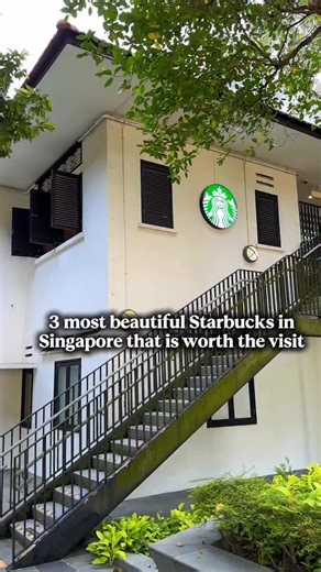 These three Starbucks in Singapore aren’t just a cafe but an experience as they have their own unique glow and charm with their designs and locations 1. Jurong Lake Gardens Starbucks Nestled within the lush greenery of the gardens, offering a serene and picturesque environment. 2. Starbucks at Rochester Located in a two-storey colonial-style black & white bungalow and has lovely open-air balcony on the second floor surrounded by greenery. Perfect for a peaceful break. 3. Starbucks at Chinatown L