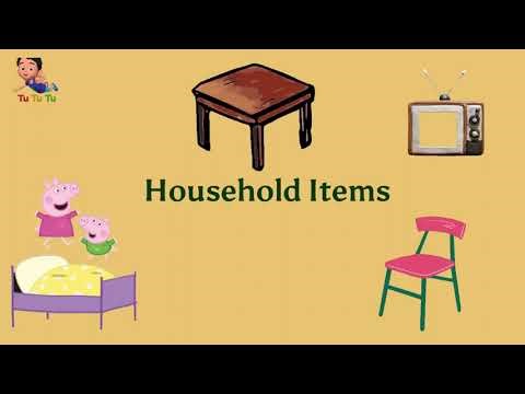 Household Items for Kids | Learn Home Objects