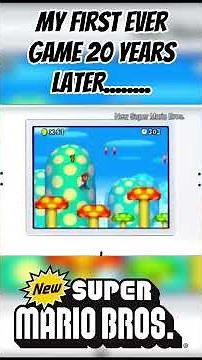 My First Ever Game 20 Years Later..... #bb8shouse #nintendods #newsupermariobros
