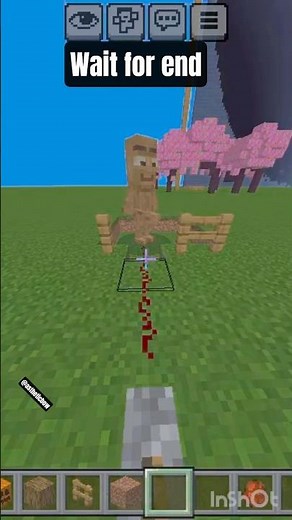 How to spawn tung tung sahur in Minecraft #minecraft #crazz #gaming #minecraftroleplay