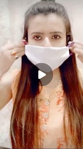 ❤️Falak Naaz🖤 | Make your own Hygenic Face Mask 😷 Easy Tips!! #diy #mask #trending #reelsinstagram #reelitfeelit #trendingreels #falaknaz777 | Instagram