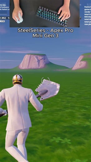 Razer Huntsman V3 Pro TKL vs. Apex Pro Mini Gen 3 #fortnite #razer #steelseries #fyp #funny #viral