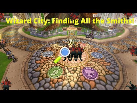Wizard101: Wizard City | Finding the Smiths locations