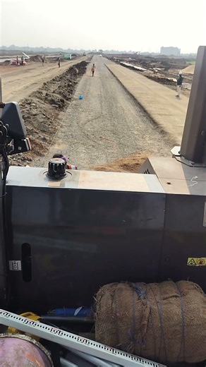 Wmm laying start Volvo paver machine #shortvideo #constructionchannel #excavator