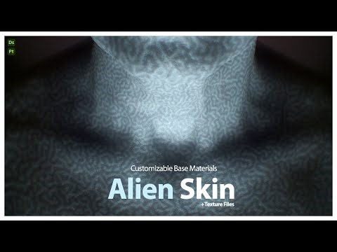 Base Material | Alien Skin For Substance Painter Showcase.