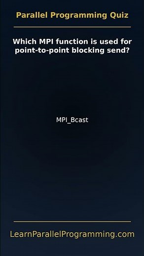 Test your MPI knowledge!