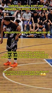 1.1K reactions · 12 shares | Practice makes perfect by Bossing Joel Ravanera 﫶 #CachePrints #malupiton #KieferRavena #migbl #highlights #follower | Justine Monserrat | Facebook