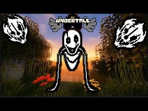 [Undertale X Minecraft] Not Undertale Gaster Fight - Full Gameplay