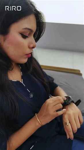 Smart Life শুরু করুন RIRO W5 Smartwatch দিয়ে – Budget Friendly & Stylish! ⌚ #riro #smartwatch #fypシ