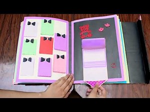 Handmade Scrapbook | DIY photo album for beginners #diy #diyscrapbook#photoalbum