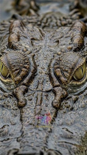 A Crocodile’s Eye Up Close in 4K "Don’t Blink"