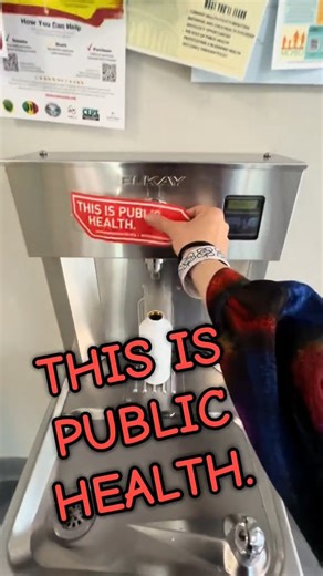 USF COPH on Instagram: "Refilling a reusable water bottle at the COPH water station = public health, too. 💧♻️ Staying hydrated, reducing waste and making small sustainable choices all support healthier people and a healthier planet. More everyday TIPH moments coming soon."