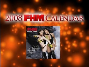 FHM 2008 Calendar teaser