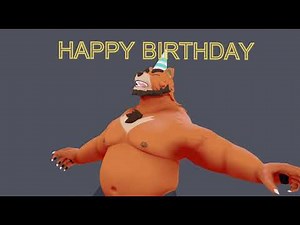 Happy birthday animation
